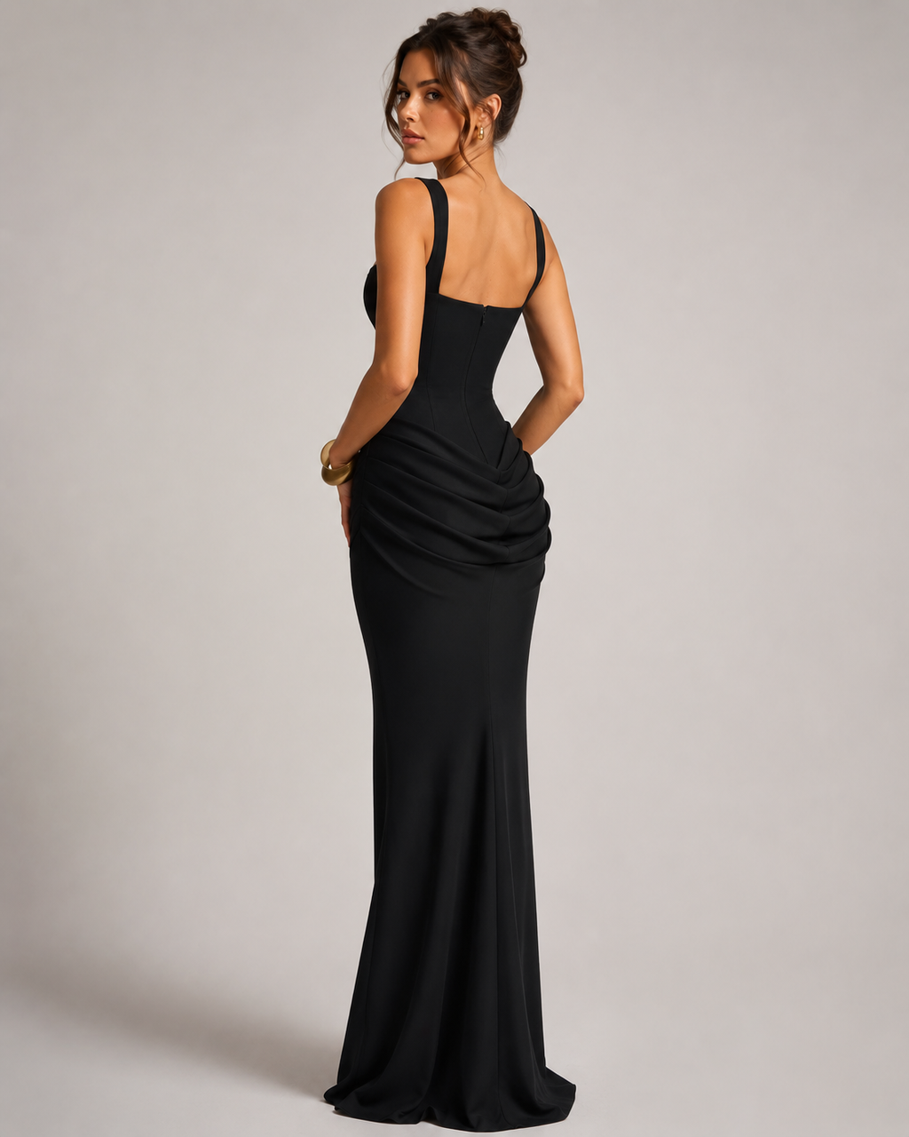 Black Silky Dress