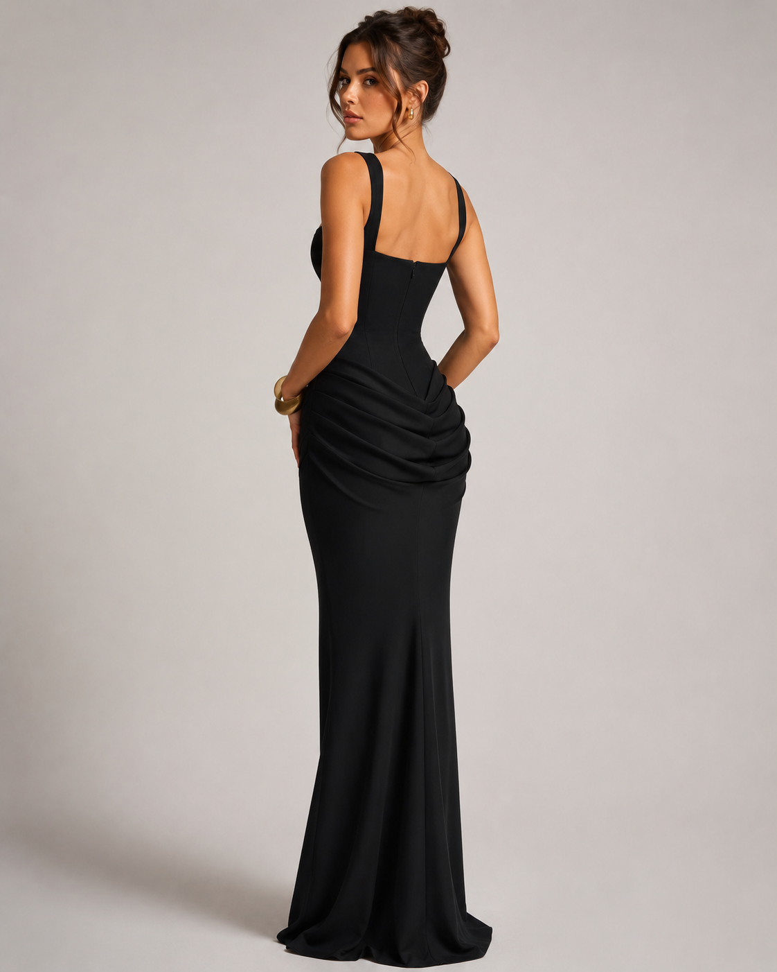 Black Silky Dress