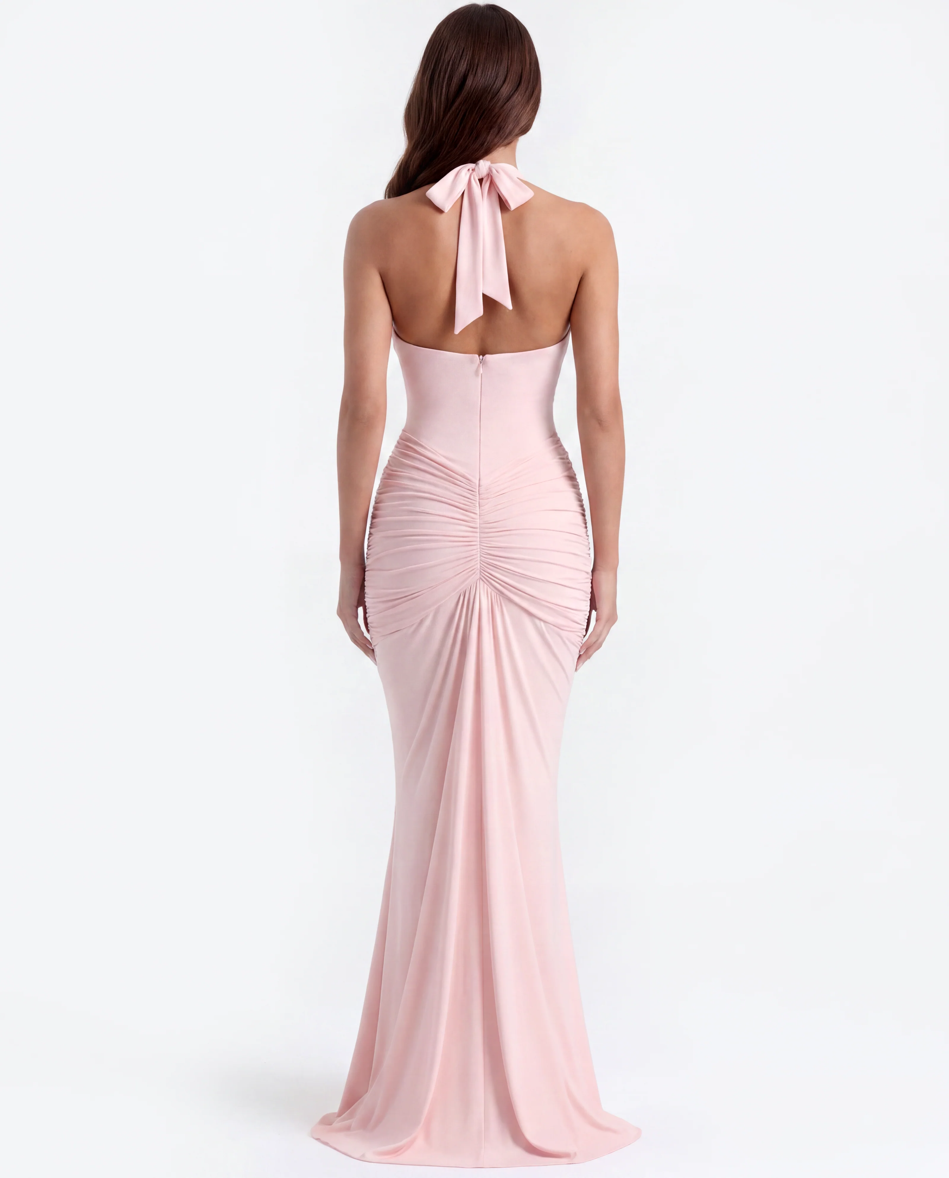 VERY SLUT LONG PINK DRESS