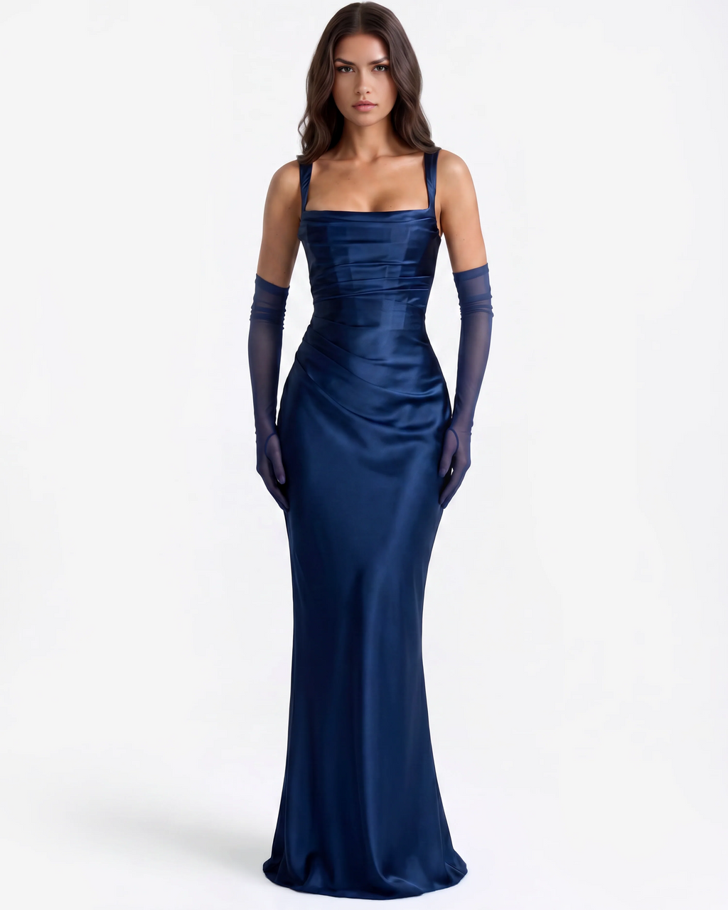BLUE LONG DRESS