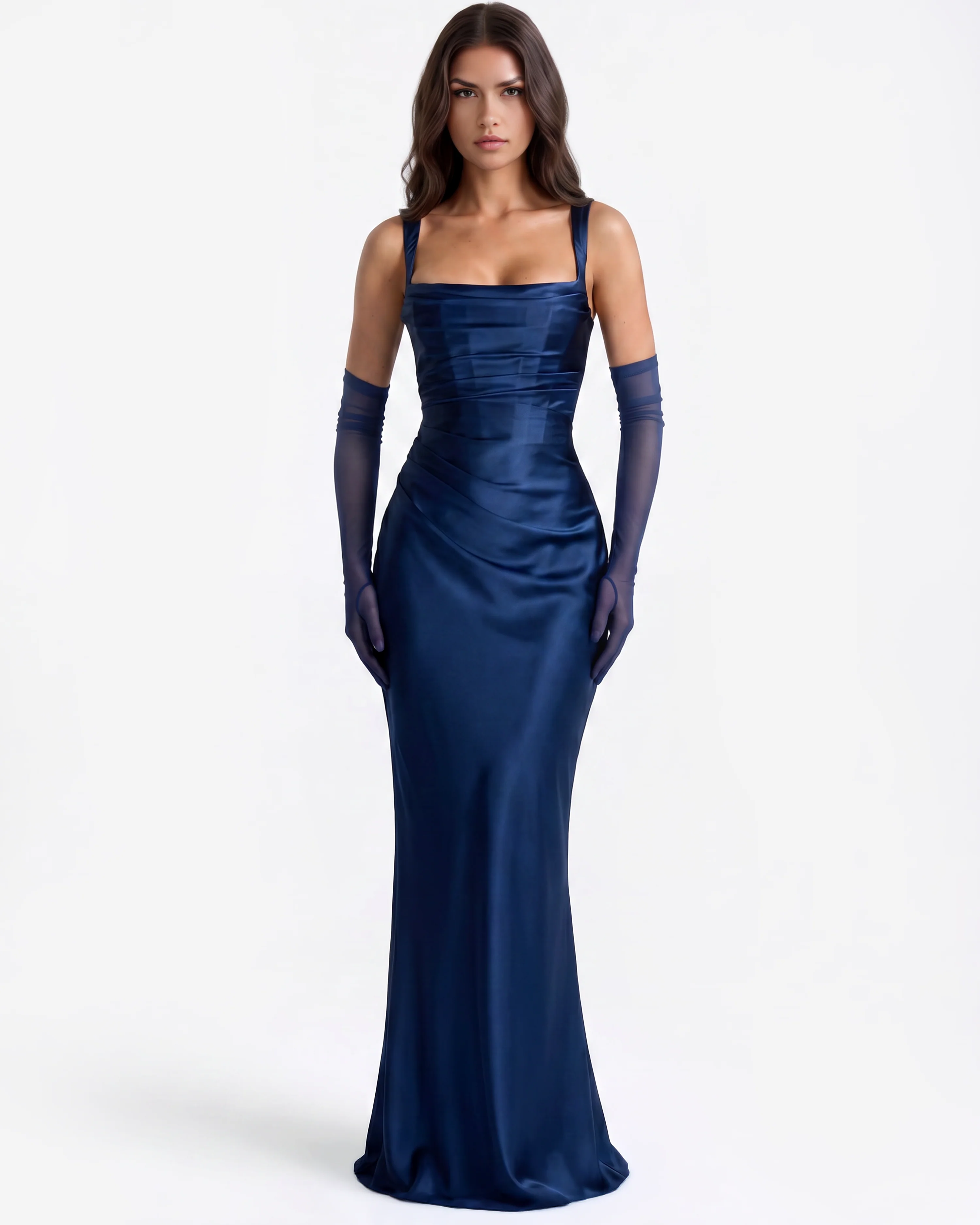 BLUE LONG DRESS