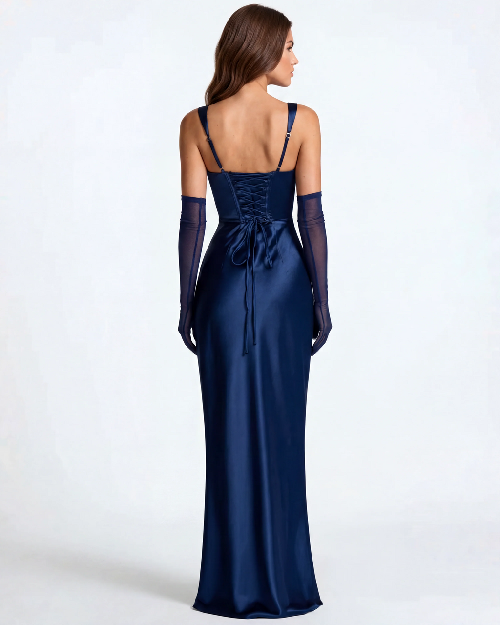 BLUE LONG DRESS