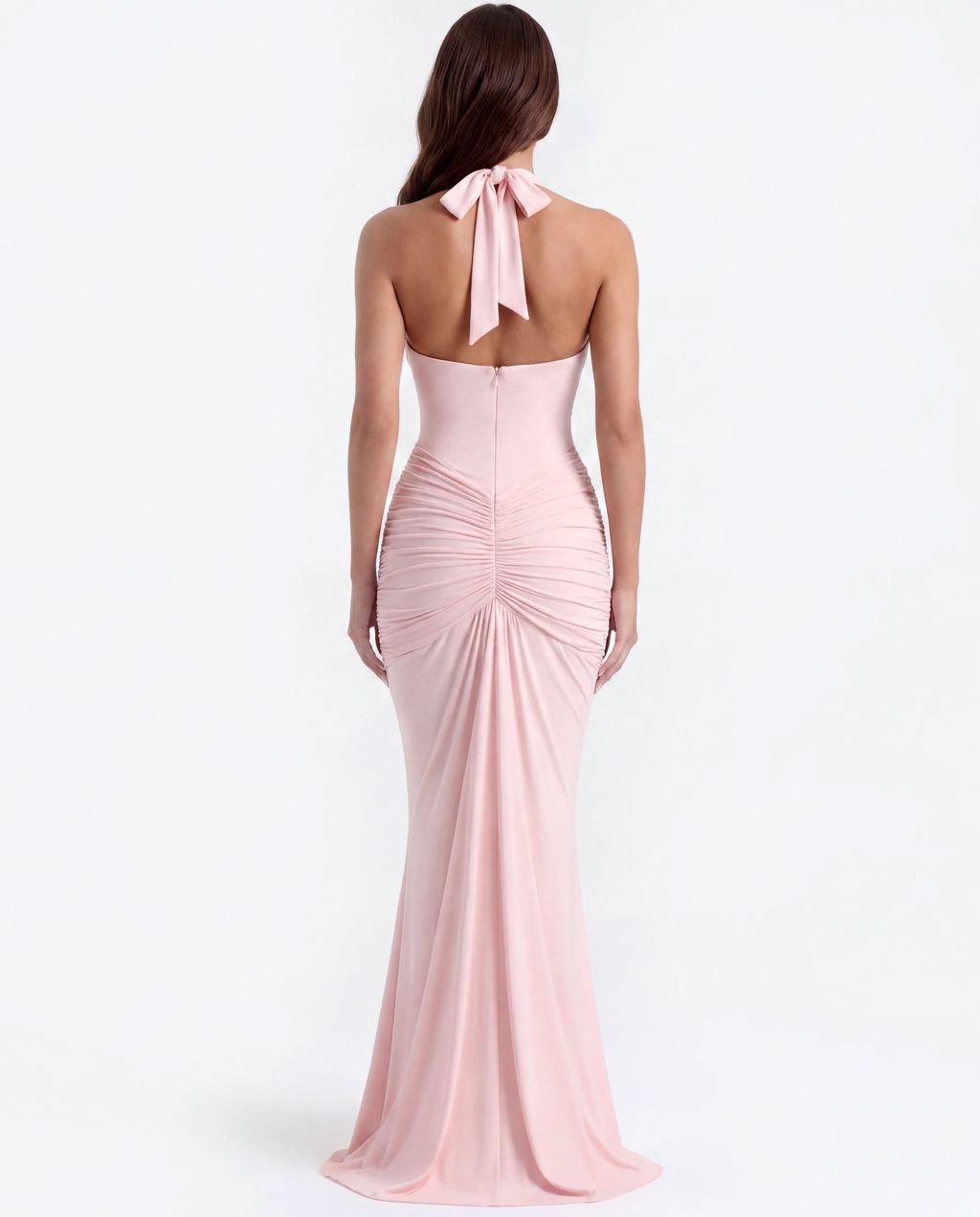 VERY SLUT LONG PINK DRESS