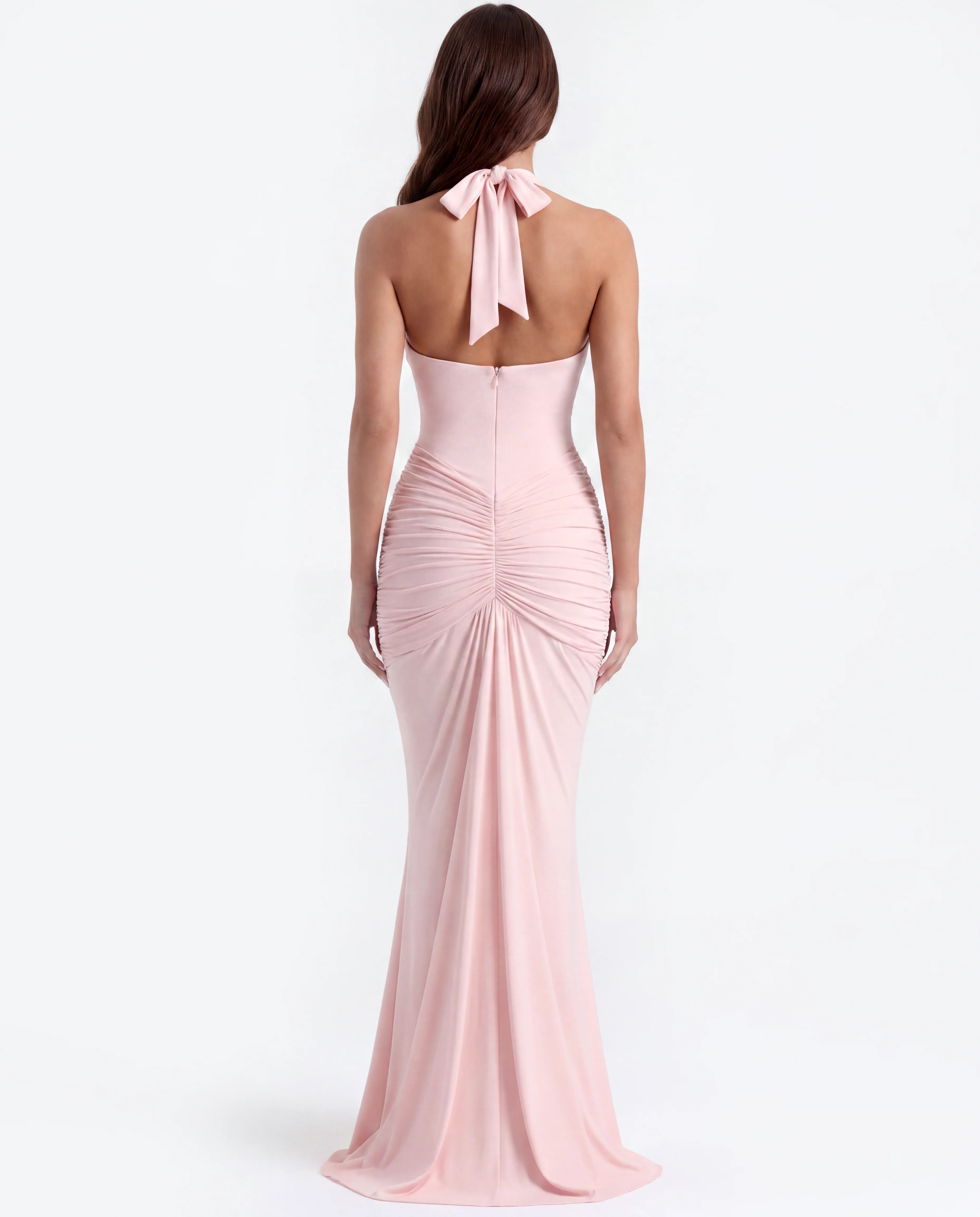 VERY SLUT LONG PINK DRESS